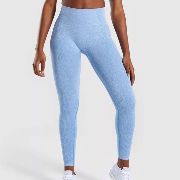 baby blue workout leggings